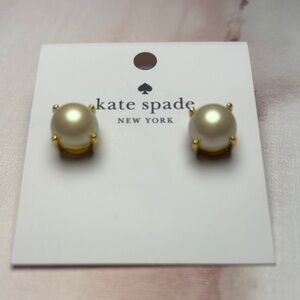 Kate Spade Gold Pearl Earrings